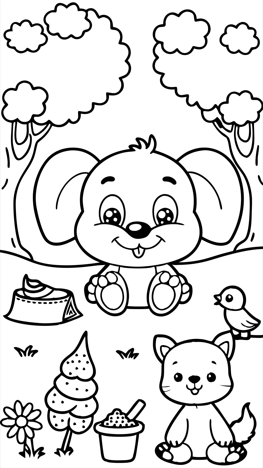 coloriages pour tout-petits